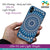 PS1327-Blue Mandala Design Back Cover for Apple iPhone XR-Image2