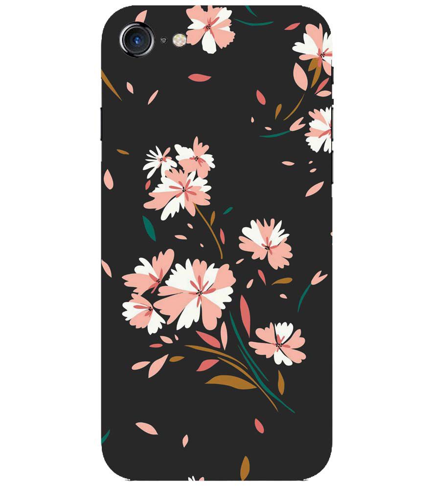 PS1328-Flower Pattern Back Cover for Apple iPhone 7