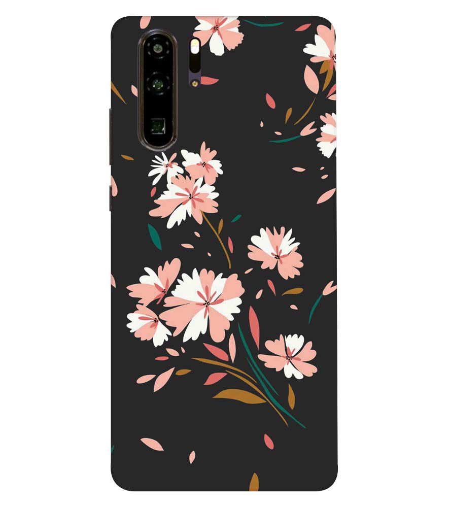 PS1328-Flower Pattern Back Cover for Huawei P30 Pro