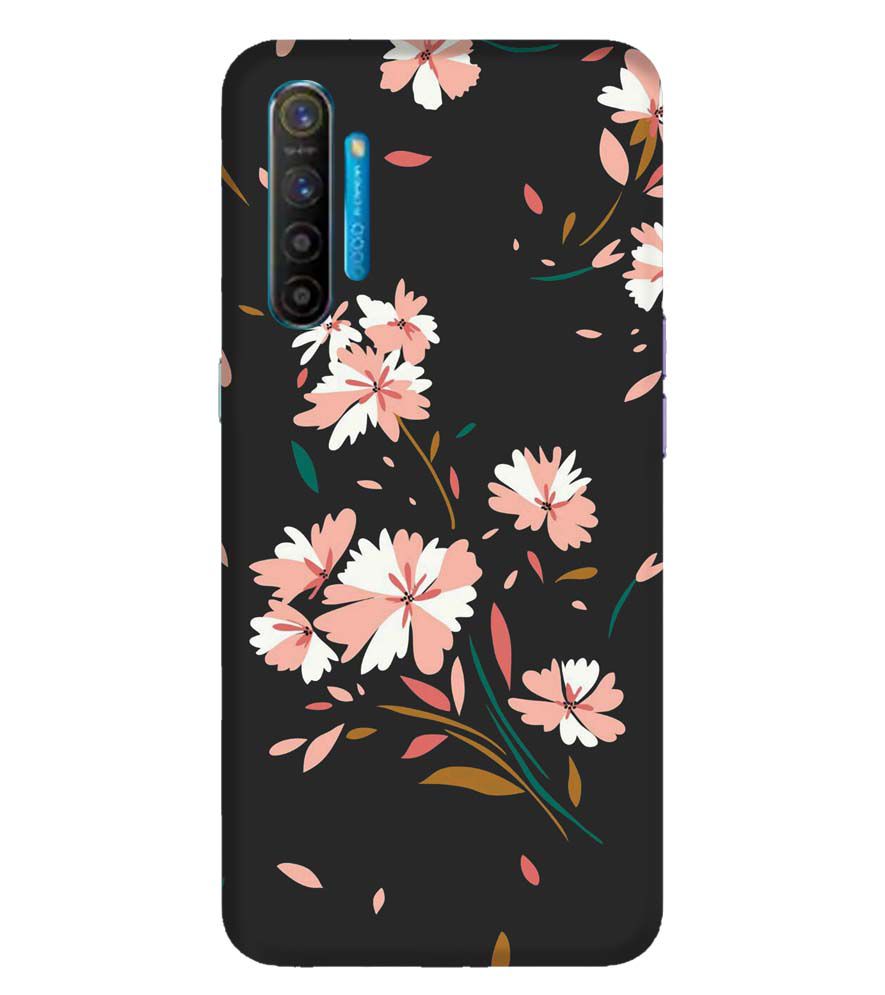 PS1328-Flower Pattern Back Cover for Oppo K5