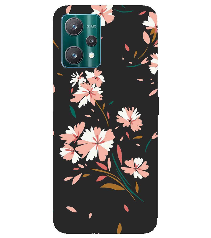 PS1328-Flower Pattern Back Cover for Realme 9 Pro+