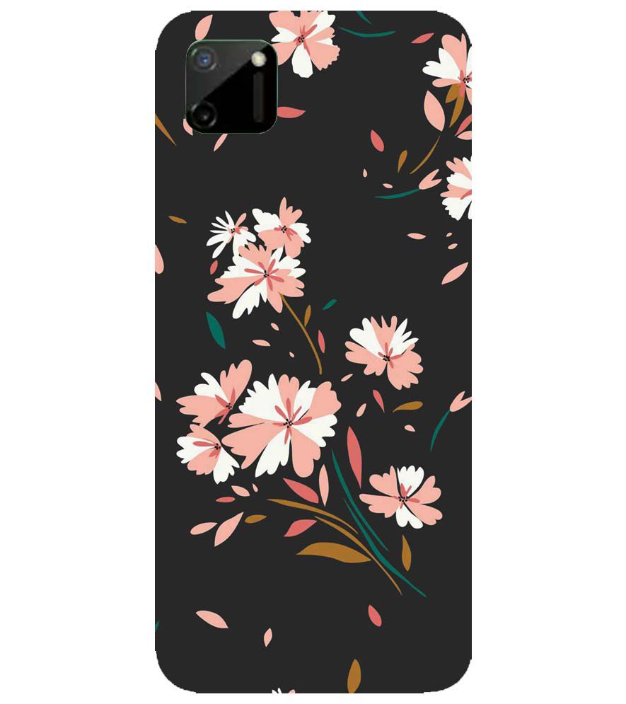 PS1328-Flower Pattern Back Cover for Realme C11