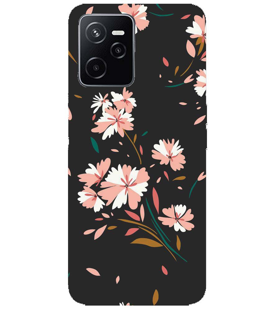 PS1328-Flower Pattern Back Cover for Realme C35