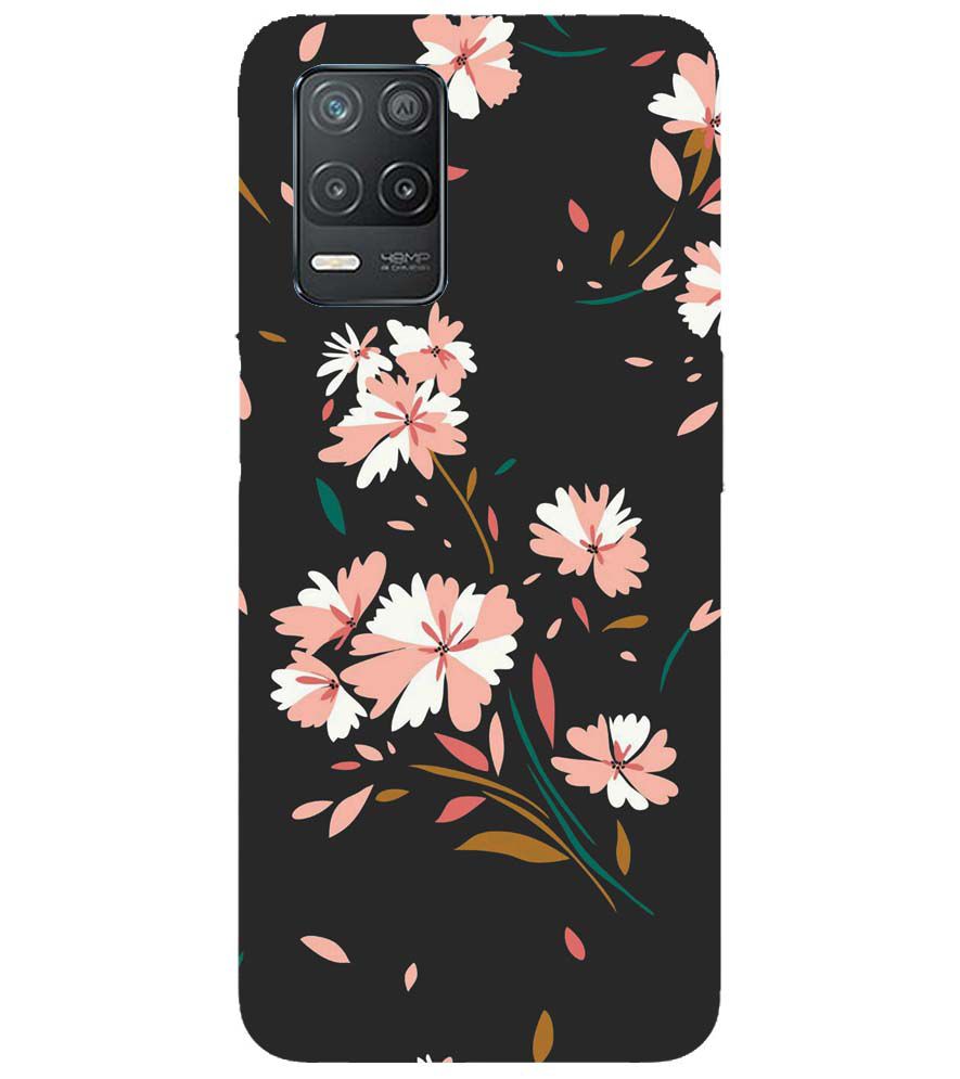 PS1328-Flower Pattern Back Cover for Realme V13 5G