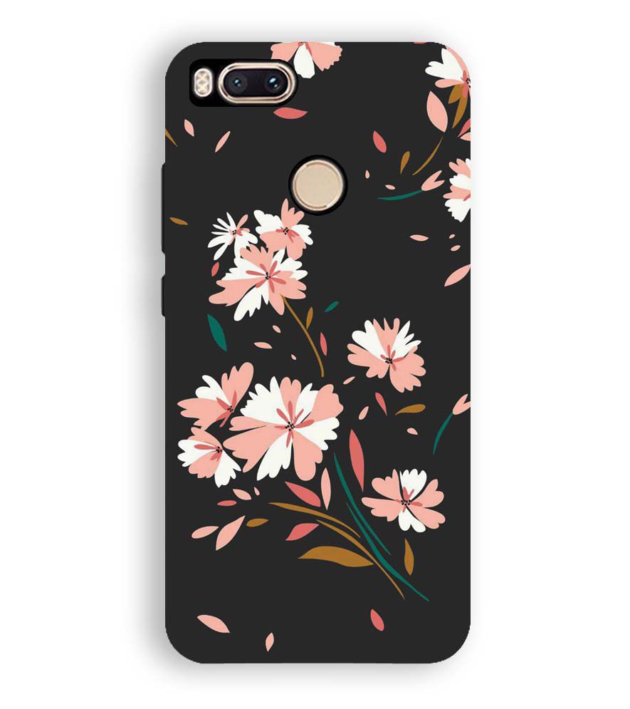 PS1328-Flower Pattern Back Cover for Xiaomi Redmi A1