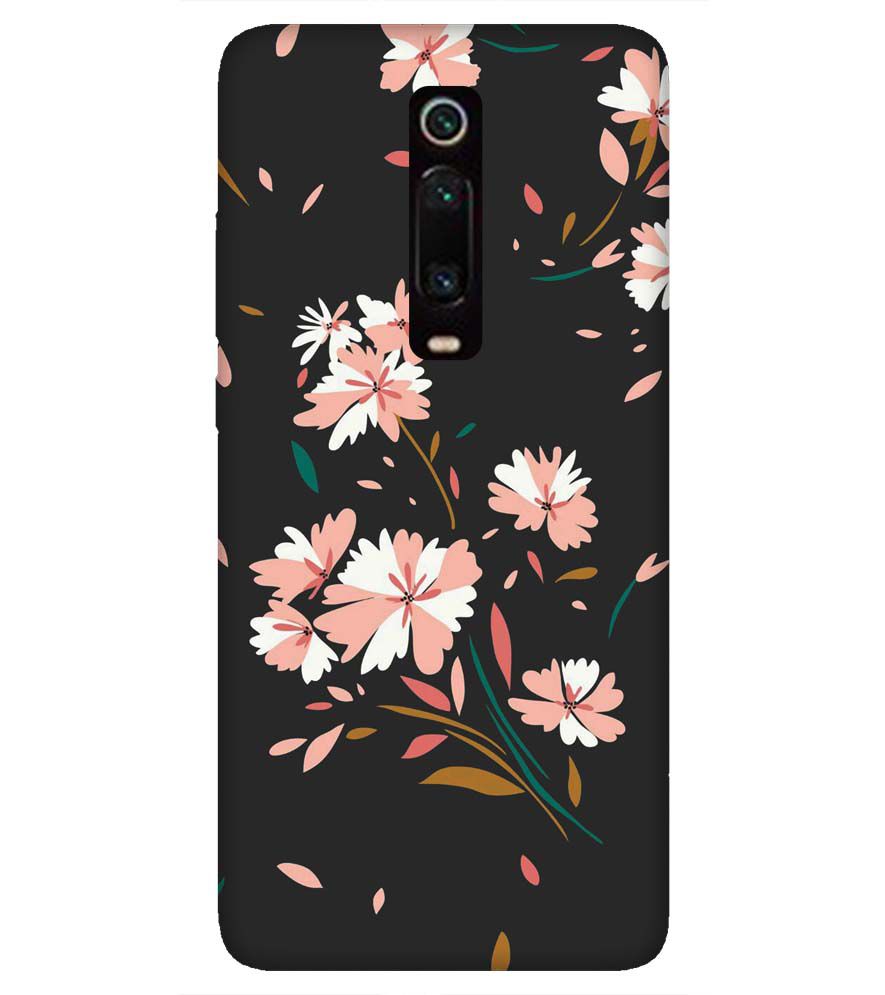 PS1328-Flower Pattern Back Cover for Xiaomi Redmi K20 and K20 Pro