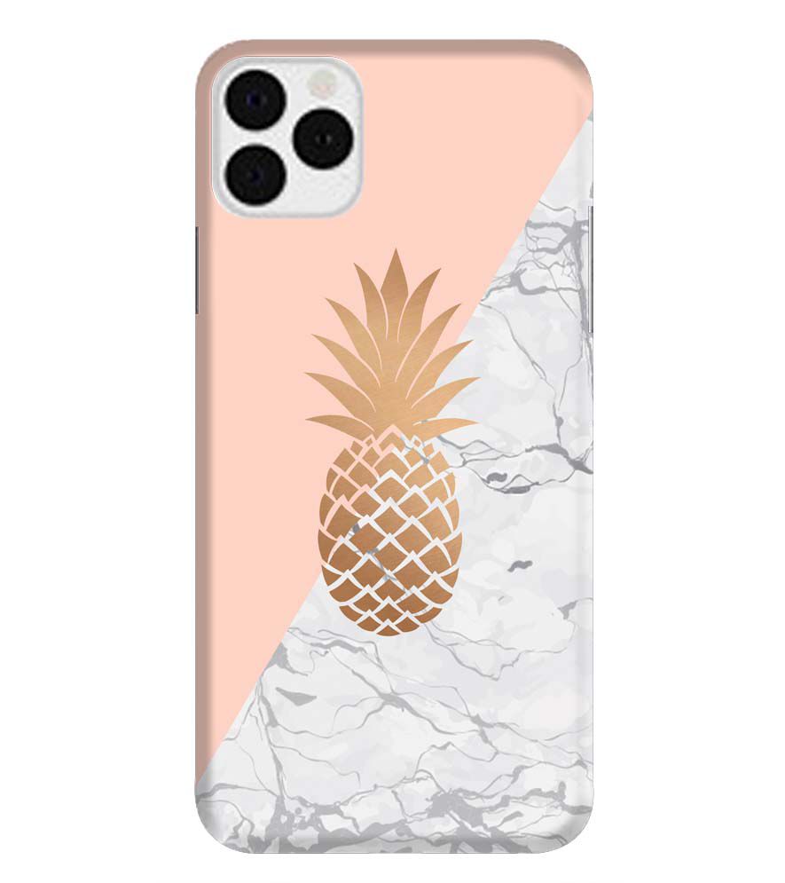 PS1330-Pineapple Marble Back Cover for Apple iPhone 11 Pro