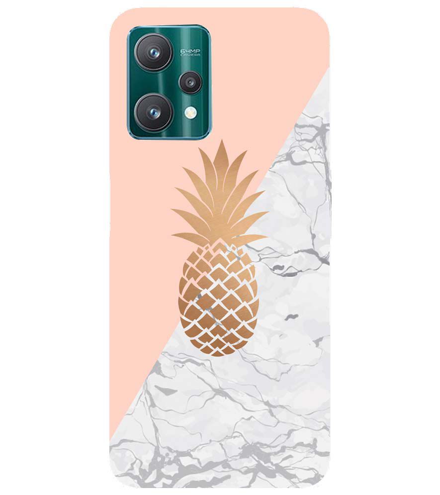 PS1330-Pineapple Marble Back Cover for Realme 9 Pro