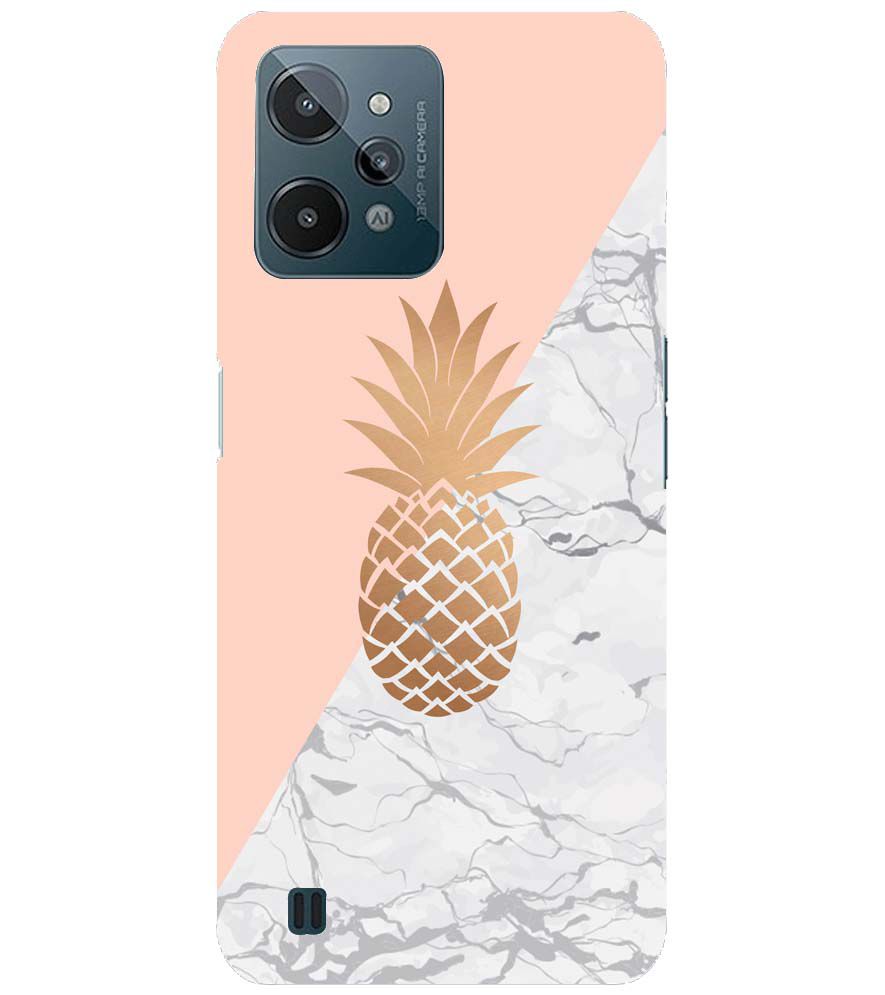 PS1330-Pineapple Marble Back Cover for Realme C31