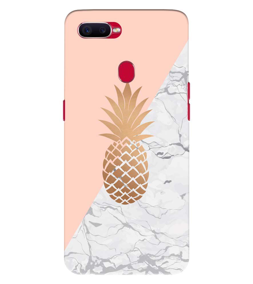 PS1330-Pineapple Marble Back Cover for Realme U1