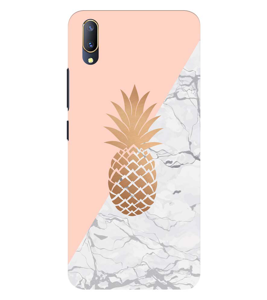 PS1330-Pineapple Marble Back Cover for Vivo V11 Pro