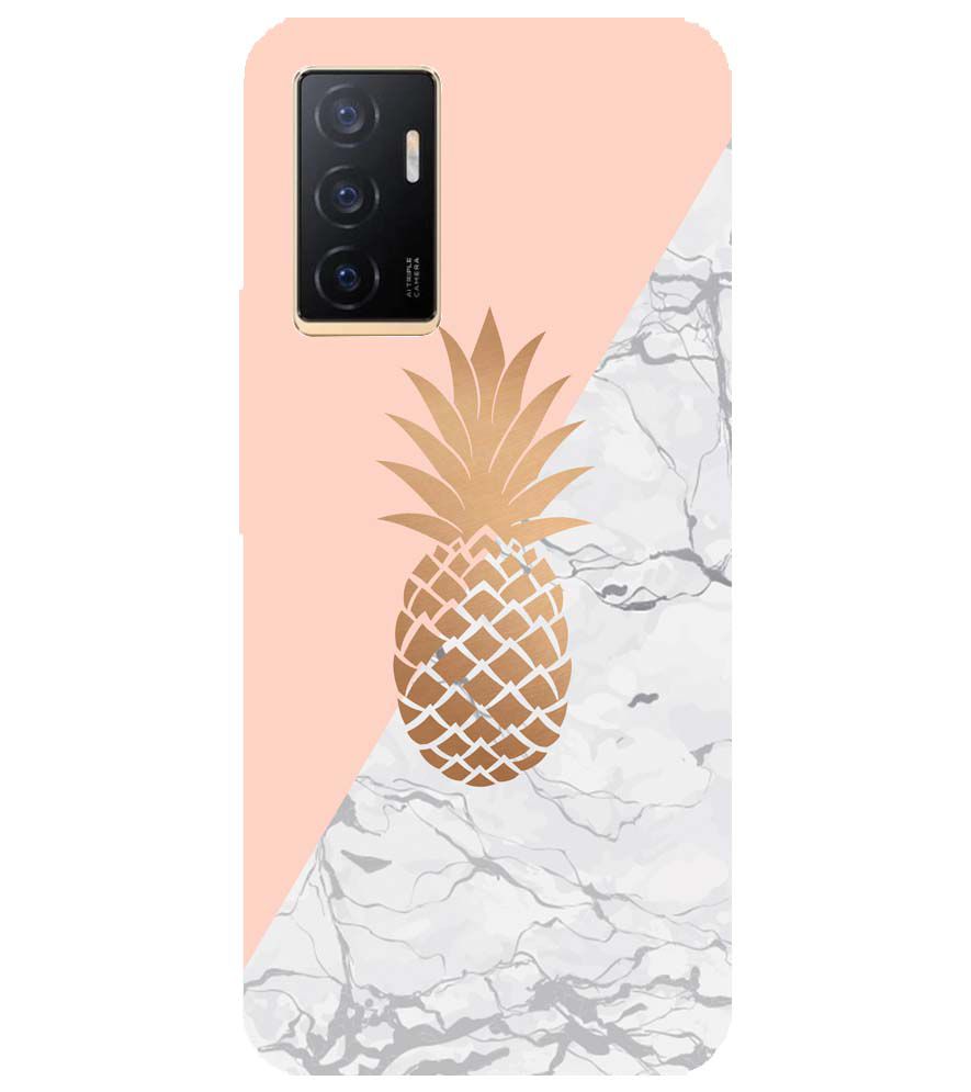 PS1330-Pineapple Marble Back Cover for vivo V23e 5G