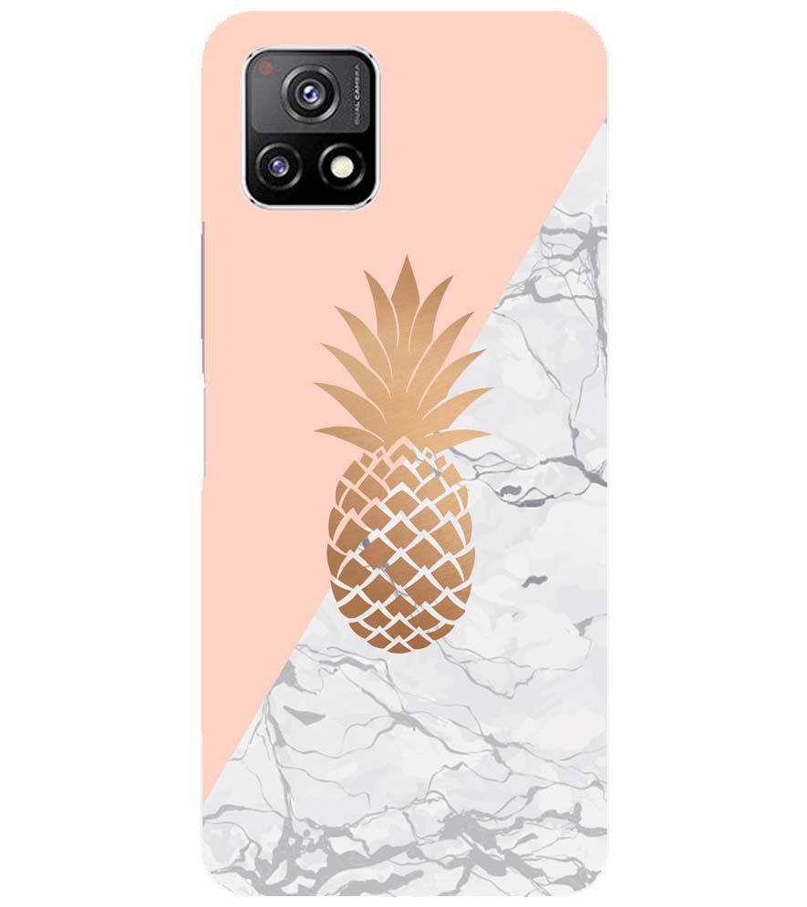 PS1330-Pineapple Marble Back Cover for vivo Y52s