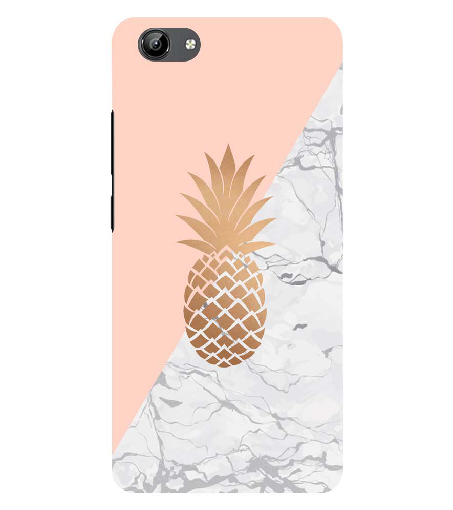 PS1330-Pineapple Marble Back Cover for Vivo Y71