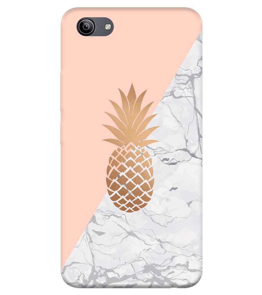 PS1330-Pineapple Marble Back Cover for Vivo Y81