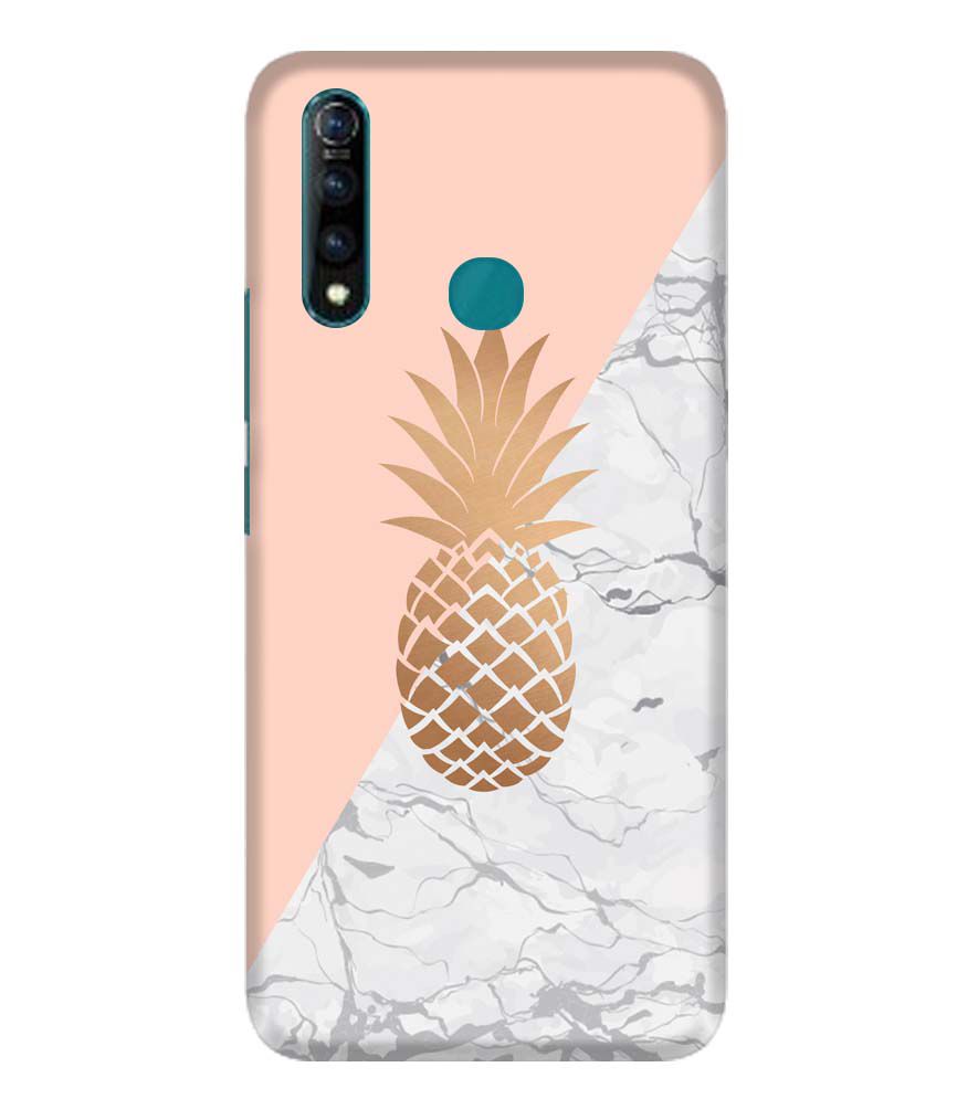 PS1330-Pineapple Marble Back Cover for Vivo Z1 Pro