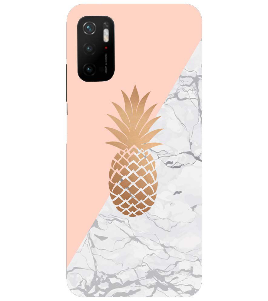 PS1330-Pineapple Marble Back Cover for Xiaomi Poco M3 Pro 5G