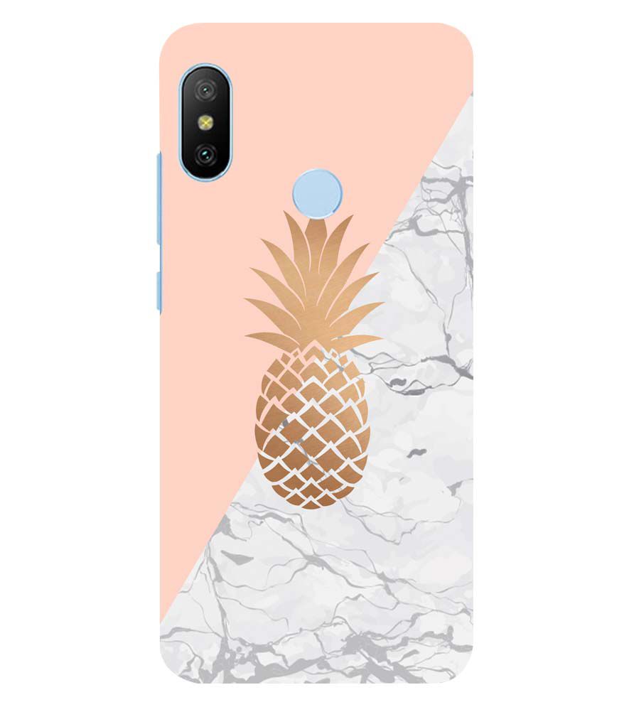 PS1330-Pineapple Marble Back Cover for Xiaomi Redmi A2