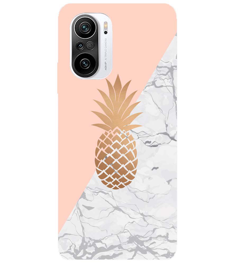 PS1330-Pineapple Marble Back Cover for Xiaomi Redmi K40