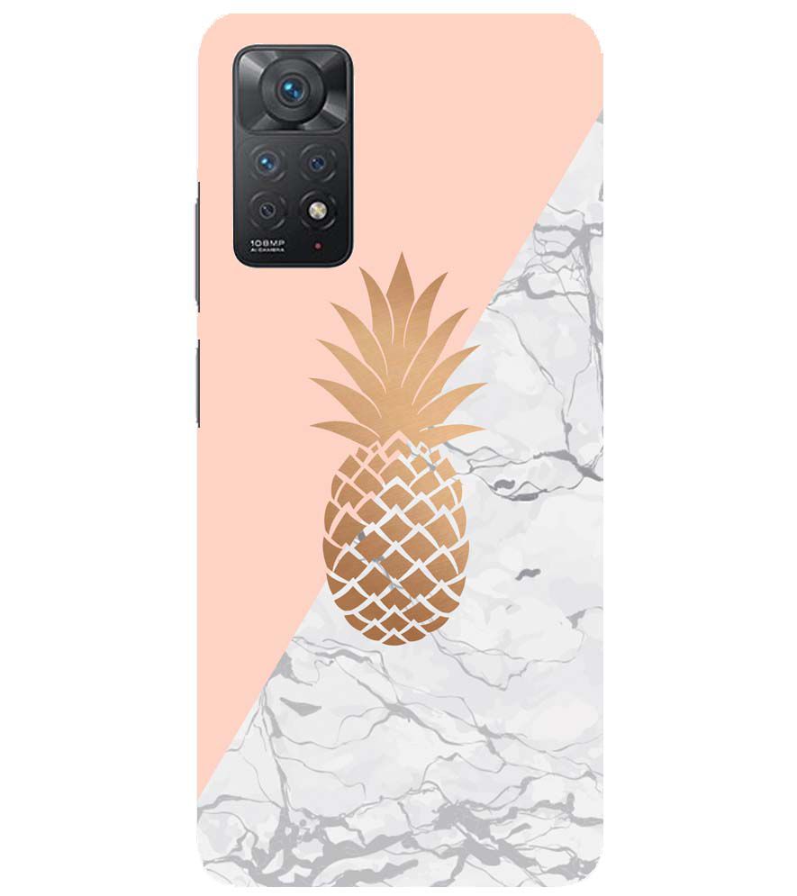 PS1330-Pineapple Marble Back Cover for Xiaomi Redmi Note 11 Pro