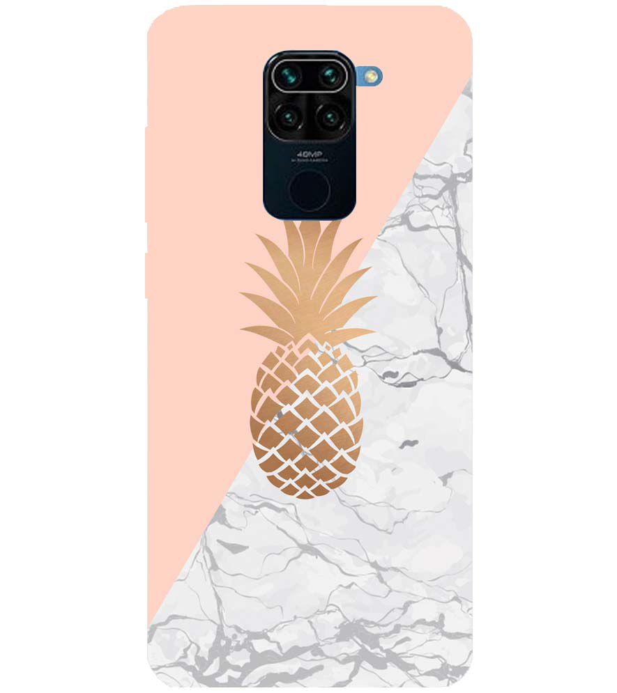 PS1330-Pineapple Marble Back Cover for Xiaomi Redmi Note 9