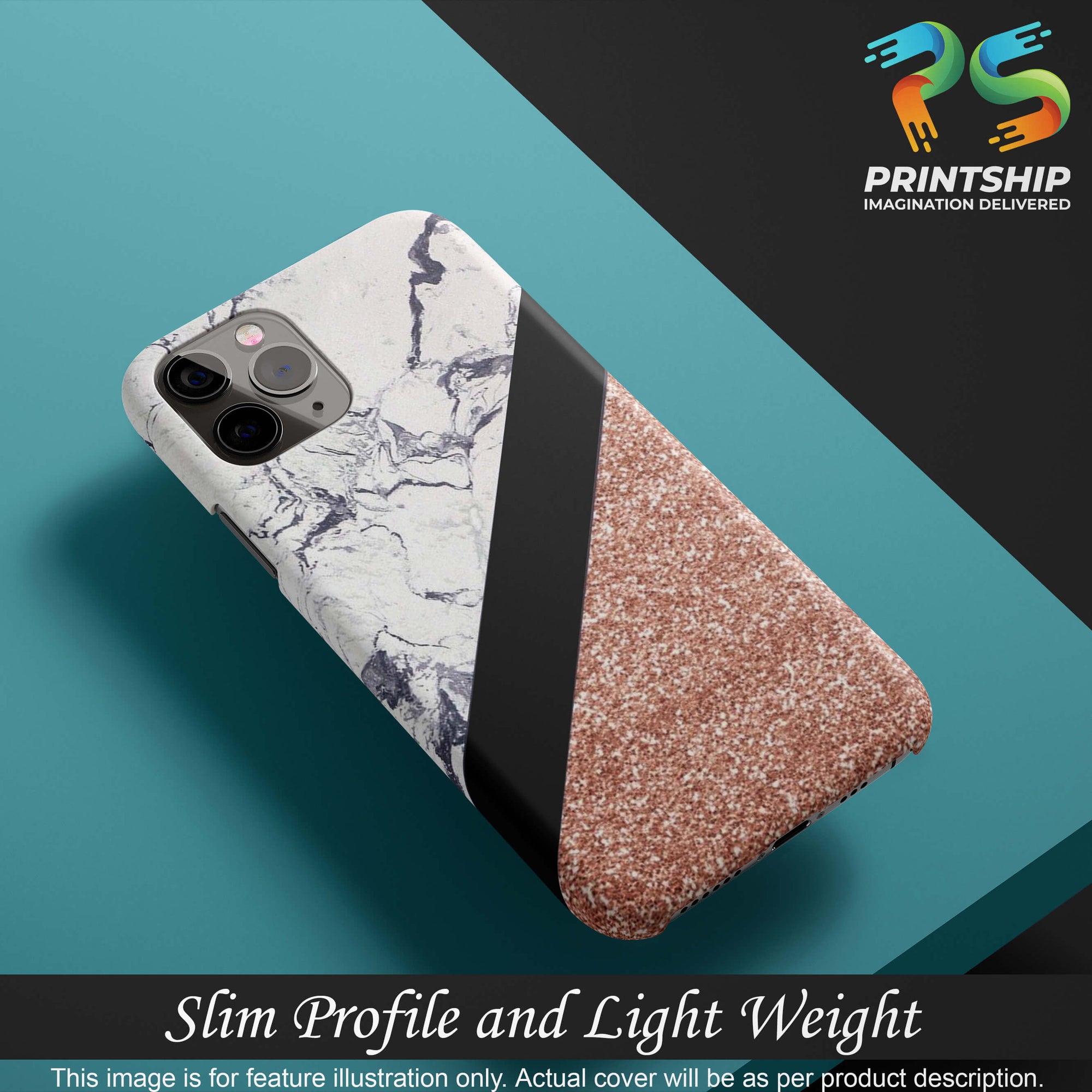 PS1331-Marble and More Back Cover for Realme Narzo 50i-Image4