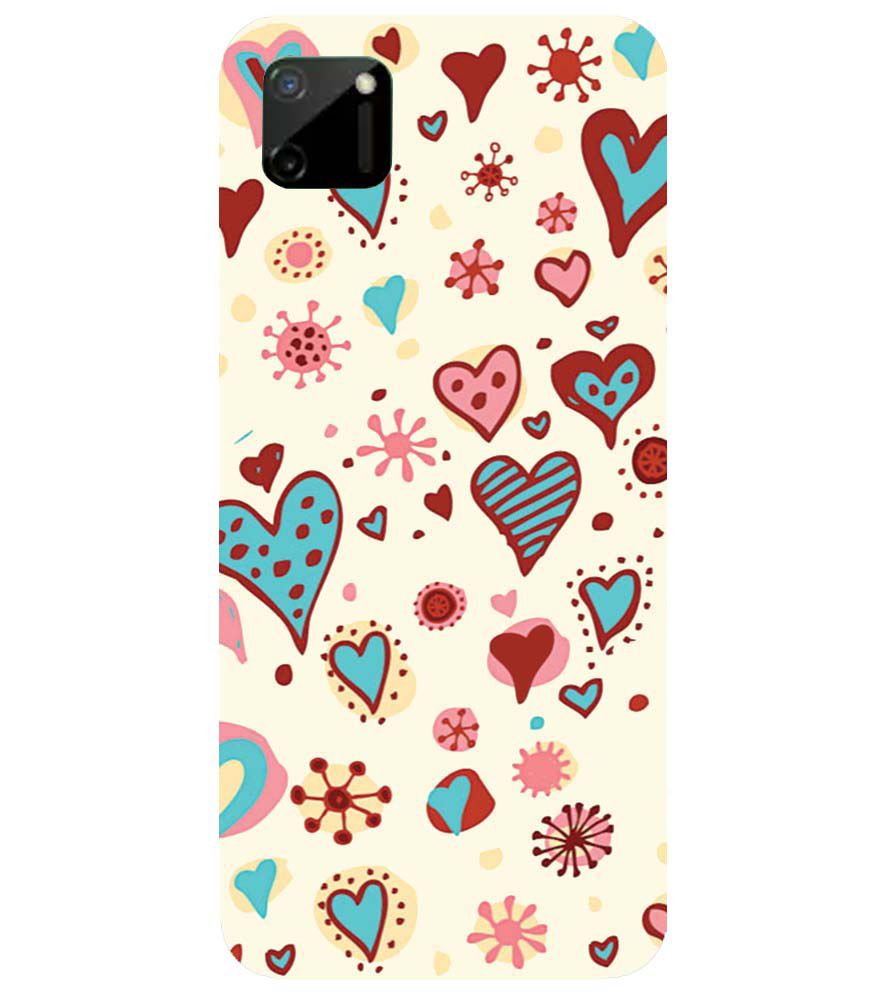 PS1332-Hearts All Around Back Cover for Realme C11