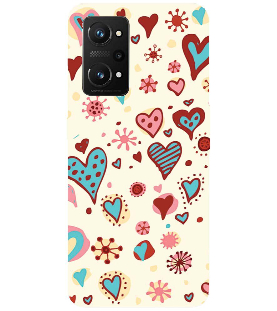 PS1332-Hearts All Around Back Cover for Realme GT 5G