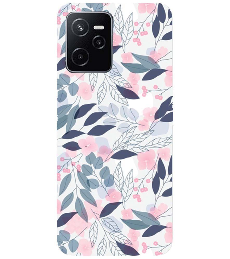 PS1333-Flowery Patterns Back Cover for Realme C35