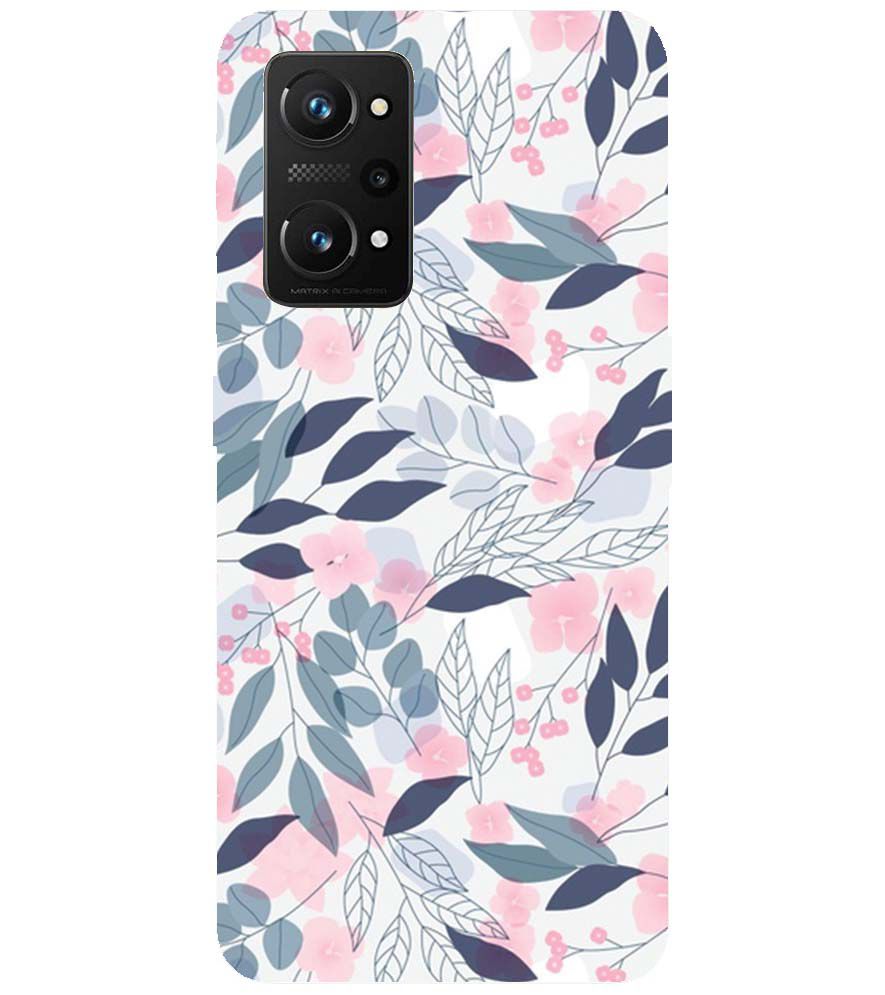 PS1333-Flowery Patterns Back Cover for Realme Q3 Pro 5G