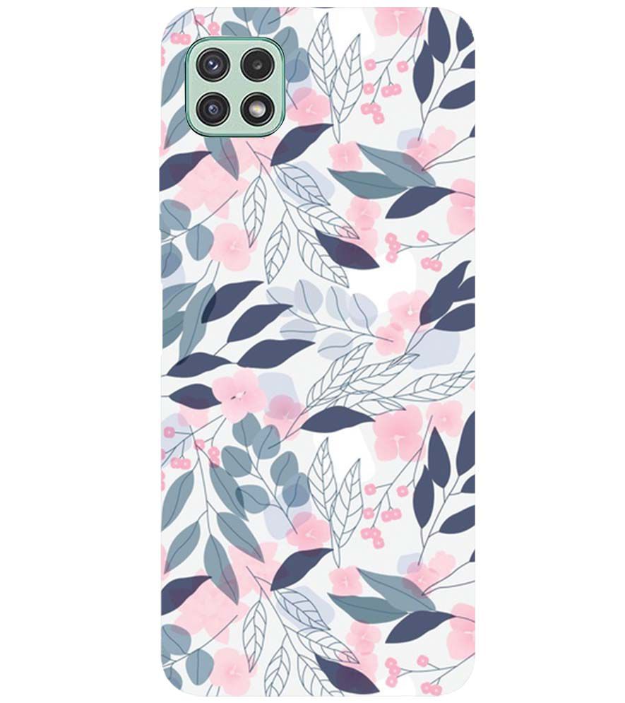 PS1333-Flowery Patterns Back Cover for Samsung Galaxy A22 5G