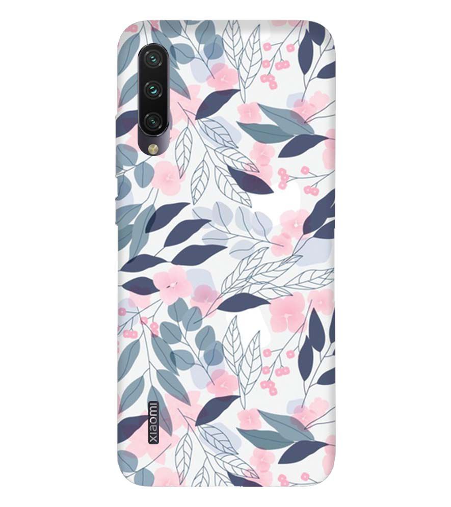 PS1333-Flowery Patterns Back Cover for Xiaomi Mi CC9e