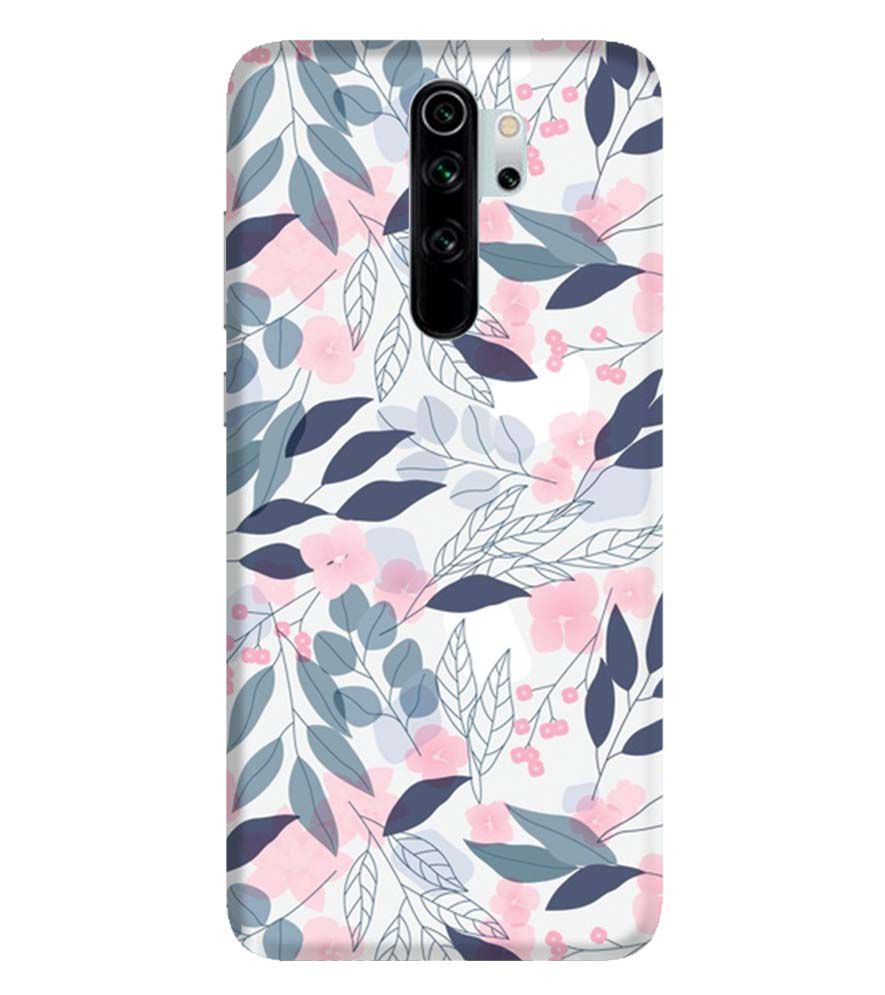 PS1333-Flowery Patterns Back Cover for Xiaomi Redmi Note 8 Pro