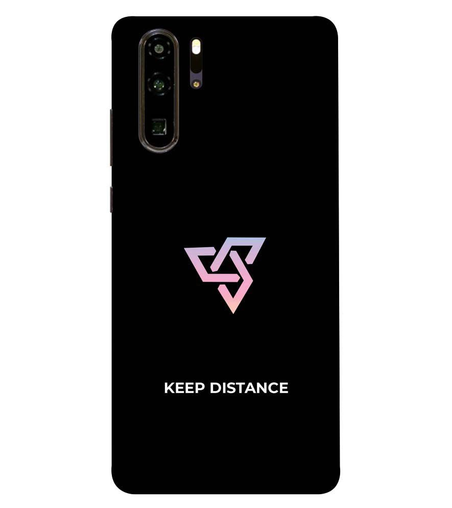 PS1334-Keep Distance Back Cover for Huawei P30 Pro