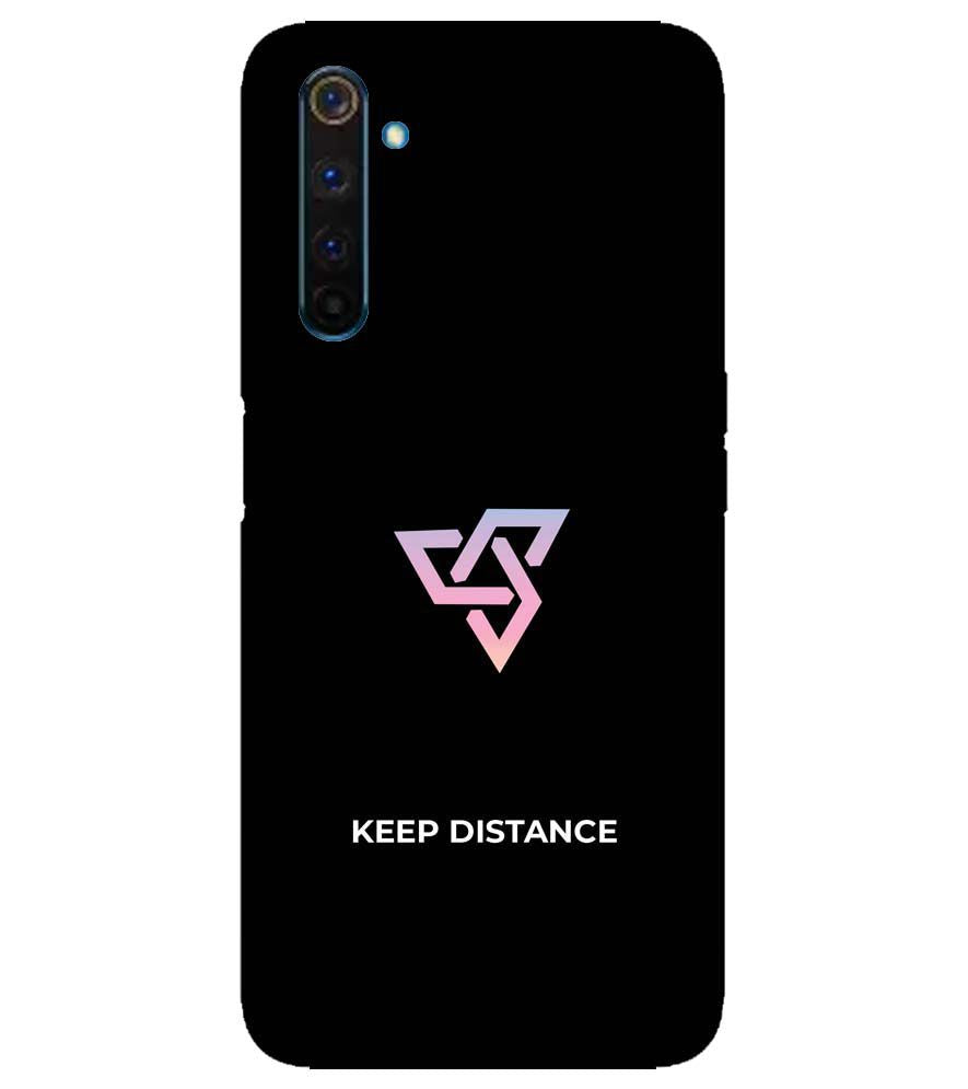 PS1334-Keep Distance Back Cover for Realme 6 Pro