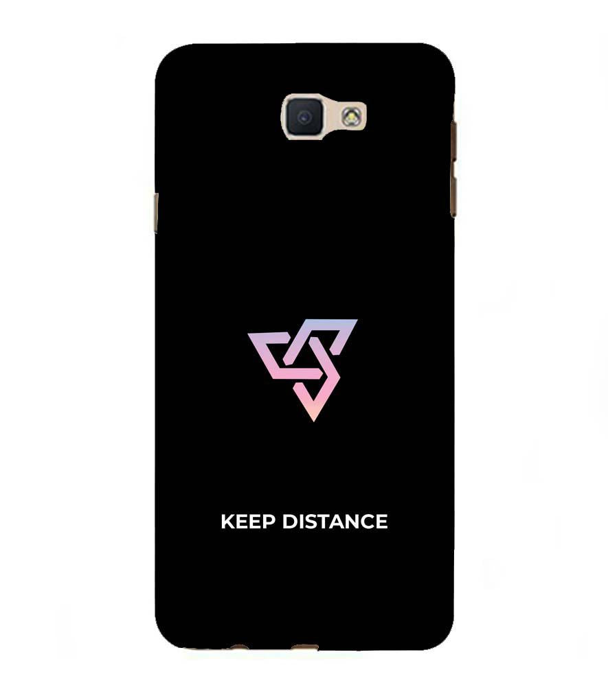 PS1334-Keep Distance Back Cover for Samsung Galaxy J7 Prime (2016)