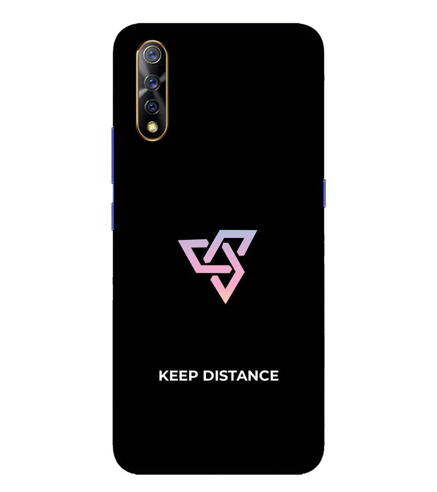 PS1334-Keep Distance Back Cover for Vivo S1