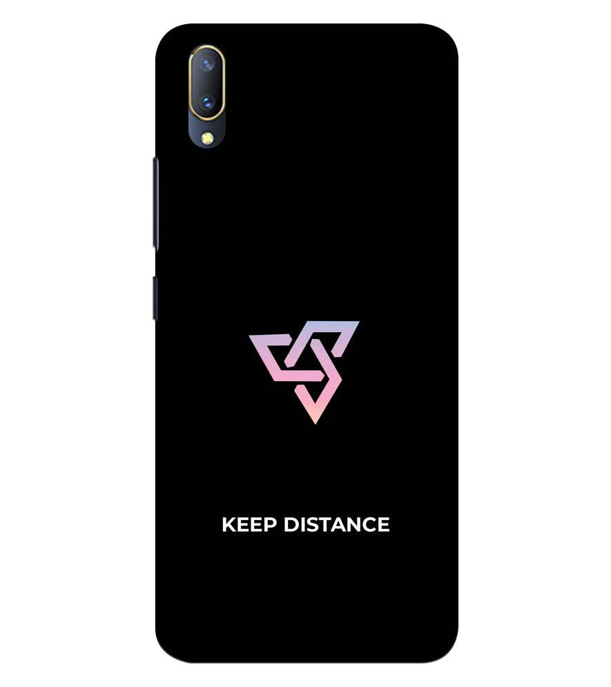 PS1334-Keep Distance Back Cover for Vivo V11 Pro