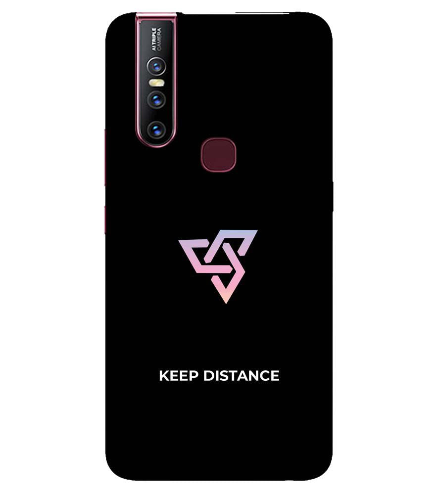 PS1334-Keep Distance Back Cover for Vivo V15