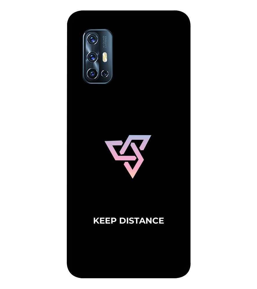 PS1334-Keep Distance Back Cover for Vivo V17