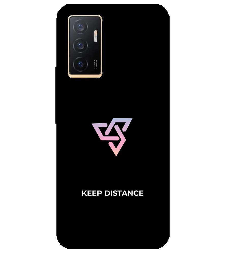 PS1334-Keep Distance Back Cover for vivo V23e 5G