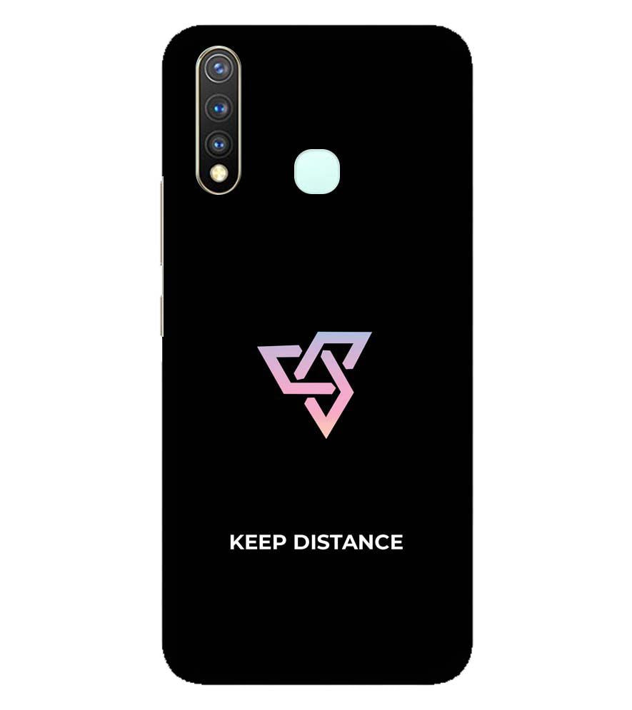 PS1334-Keep Distance Back Cover for Vivo Y19