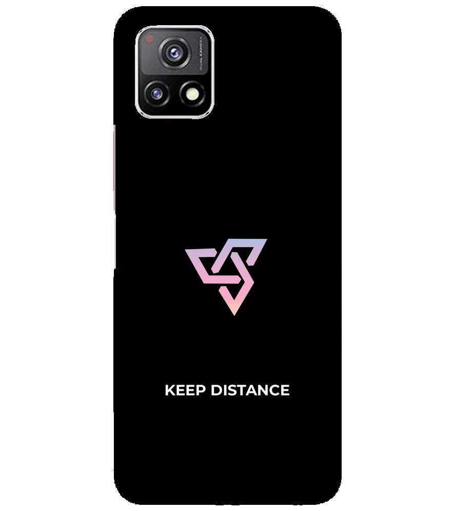 PS1334-Keep Distance Back Cover for vivo Y52s