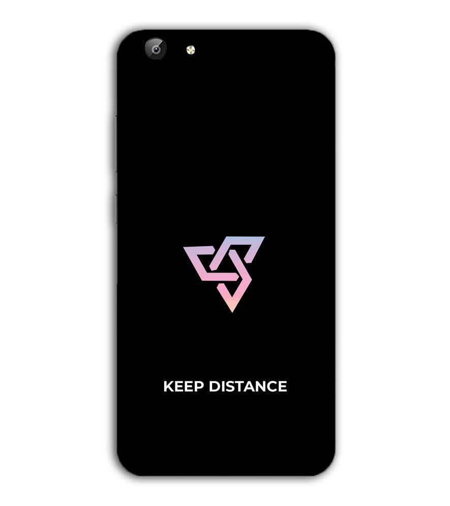 PS1334-Keep Distance Back Cover for Vivo Y69