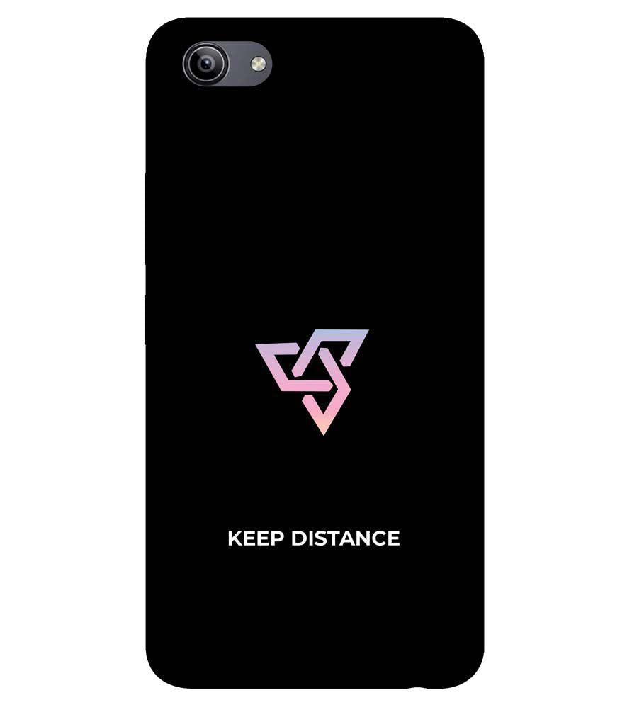 PS1334-Keep Distance Back Cover for Vivo Y81