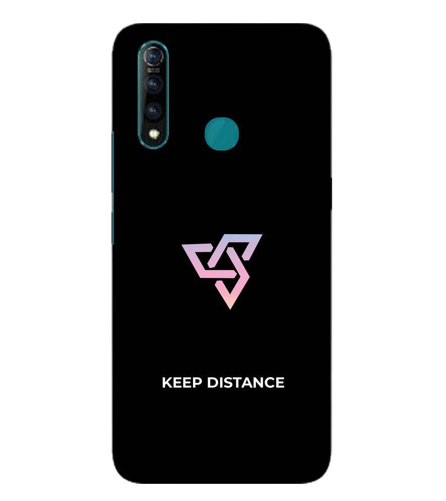 PS1334-Keep Distance Back Cover for Vivo Z1 Pro