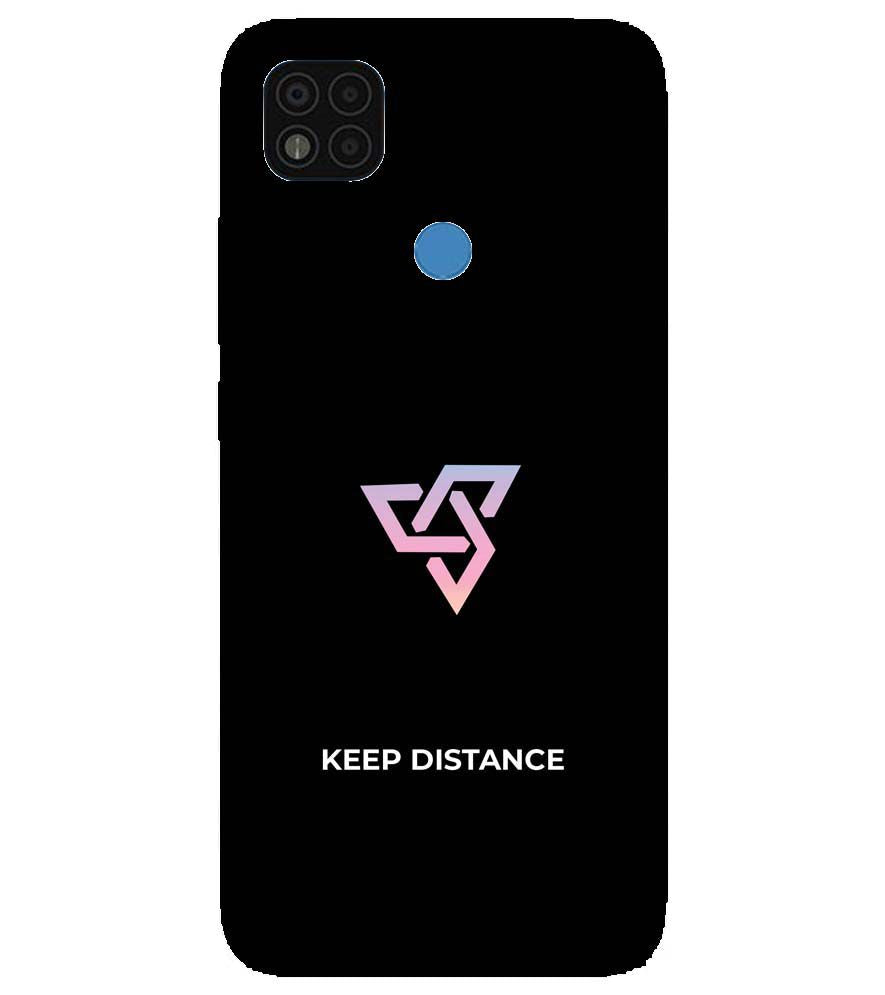 PS1334-Keep Distance Back Cover for Xiaomi Poco C31