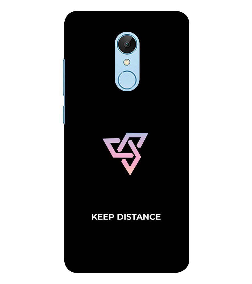 PS1334-Keep Distance Back Cover for Xiaomi Redmi 5