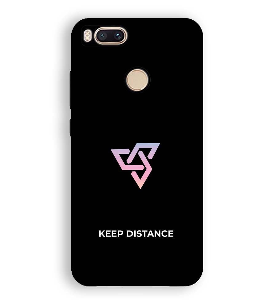 PS1334-Keep Distance Back Cover for Xiaomi Redmi A1