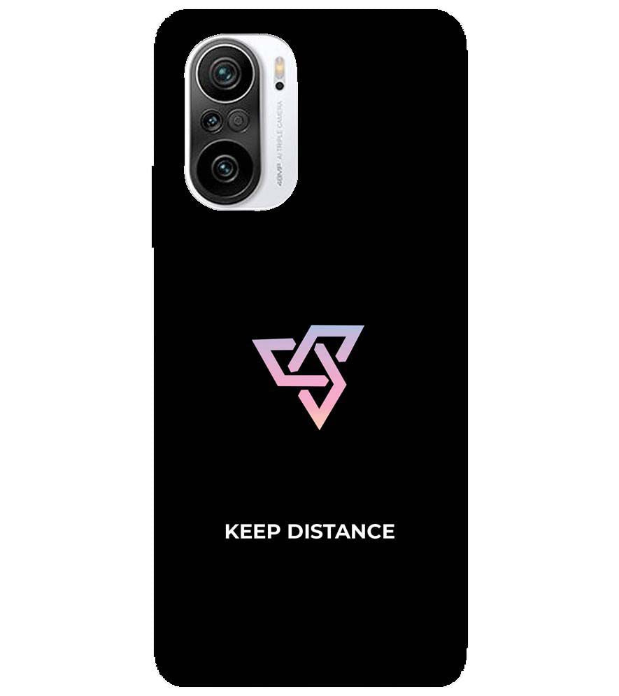 PS1334-Keep Distance Back Cover for Xiaomi Redmi K40